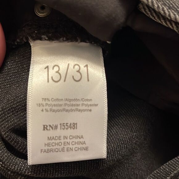 Simple Society distressed super high rise button fly raw hem jeans NEW NWT 13 31 - Picture 14 of 16